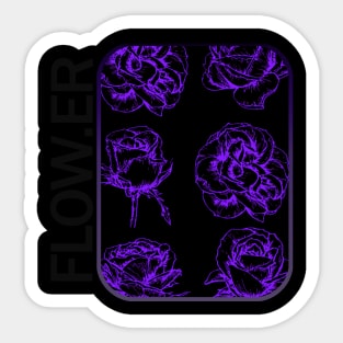 flow-er Sticker